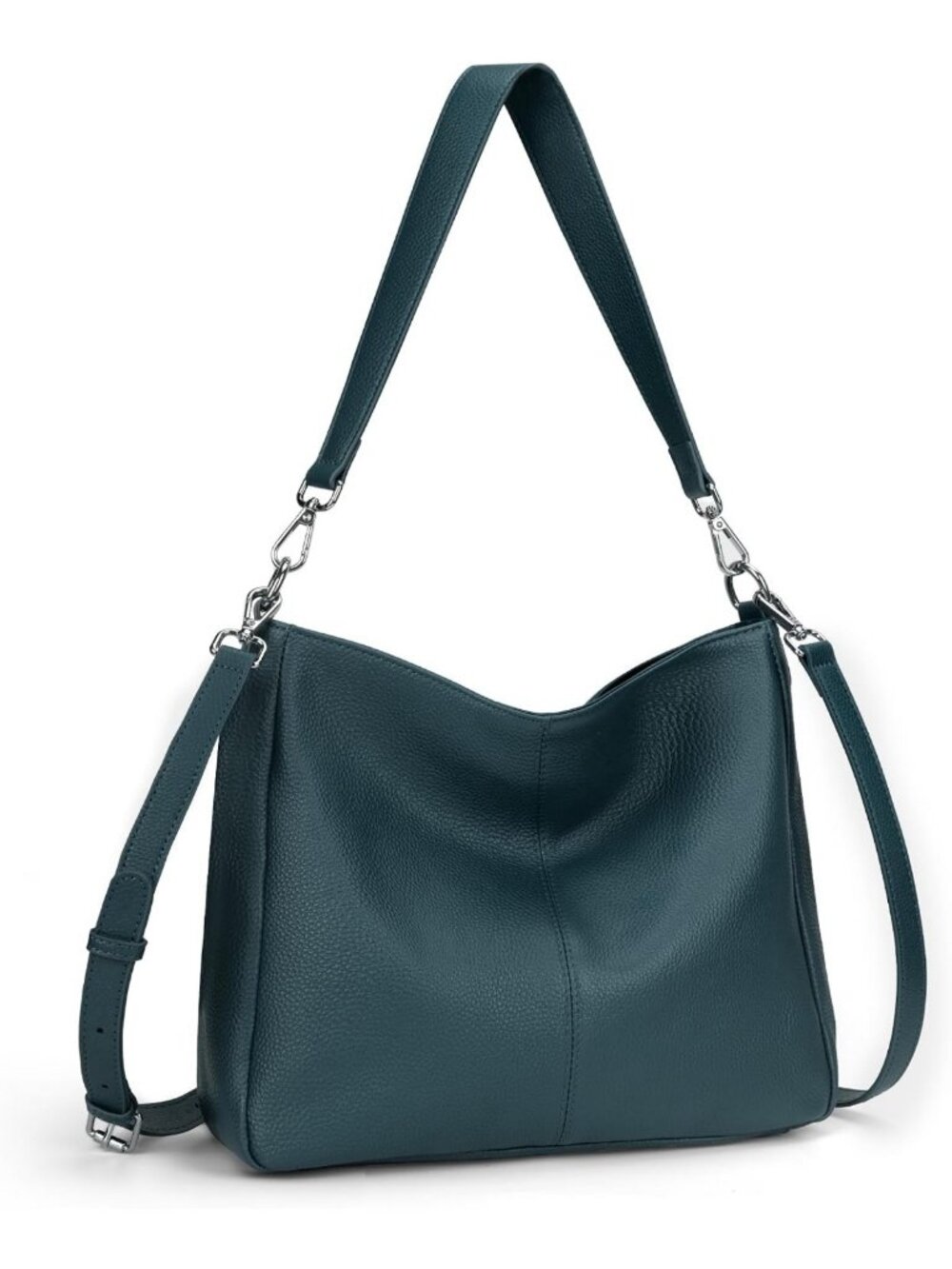 Soft Genuine Leather Hobo Bag for Women | Versatile Crossbody & Shoulder Purse